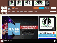 Tablet Screenshot of nashfm973.com